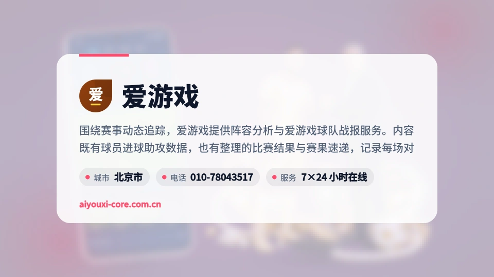 爱游戏概况